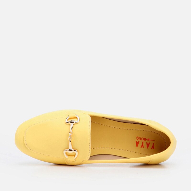 Yaya by Hotiç Women's Yellow Loafers