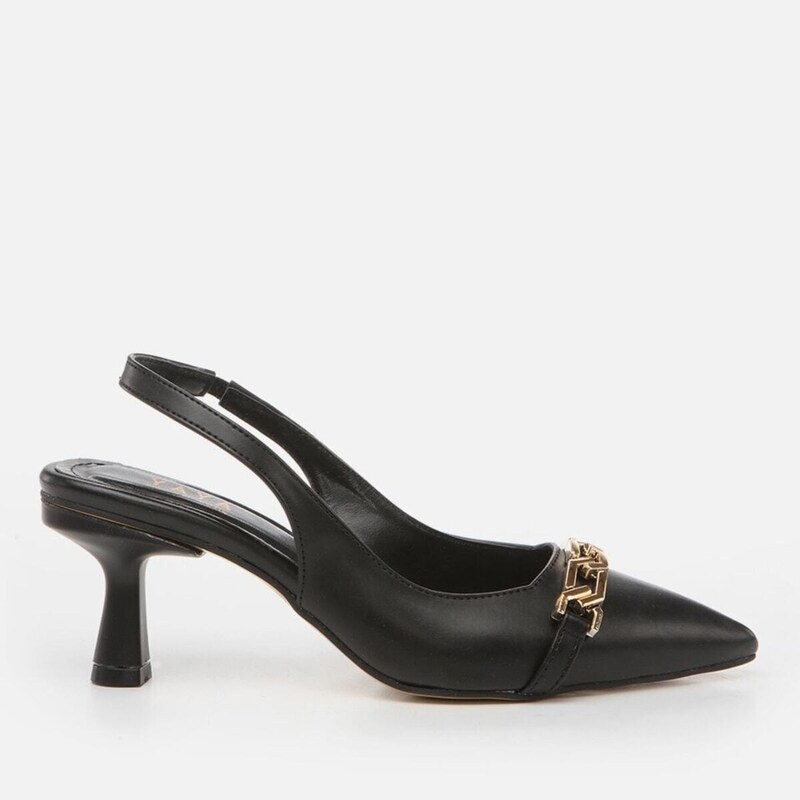 Yaya by Hotiç Women's Black Pedestrian Stilettos