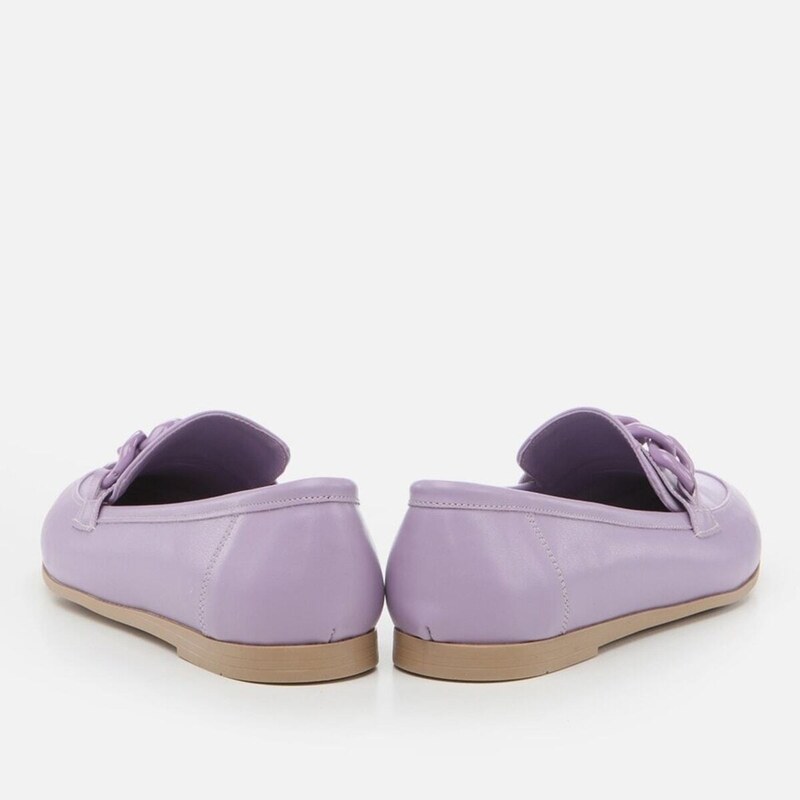 Yaya by Hotiç Lilac Pedestrian Women's Loafers