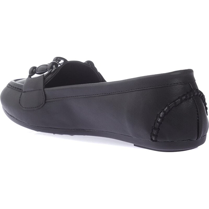 Yaya by Hotiç Black Women's Loafers. 01MY263460A100