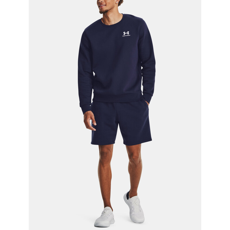 Under Armour Kraťasy UA Essential Fleece Shorts-BLU - Pánské