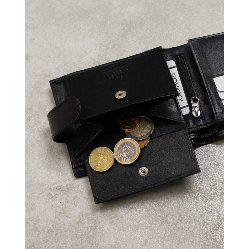 Praktická kožená peněženka pro pány
