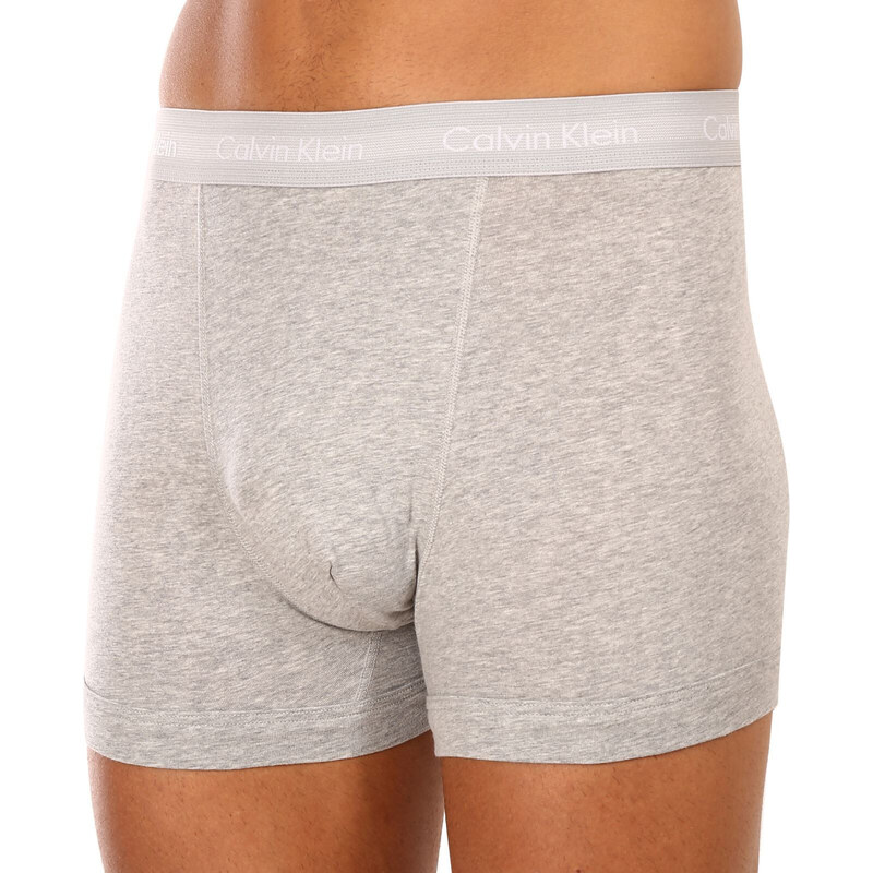 3PACK pánské boxerky Calvin Klein šedé (U2662G-080)