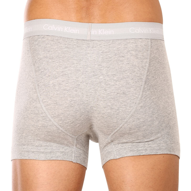 3PACK pánské boxerky Calvin Klein šedé (U2662G-080)