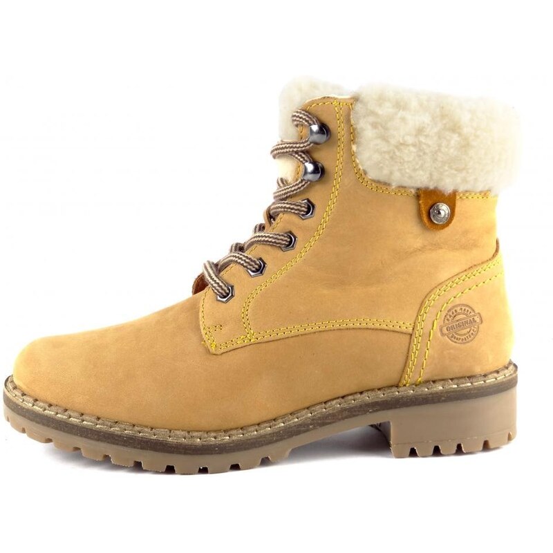 Klondike kotníková obuv 022H39 hnědá 85293406