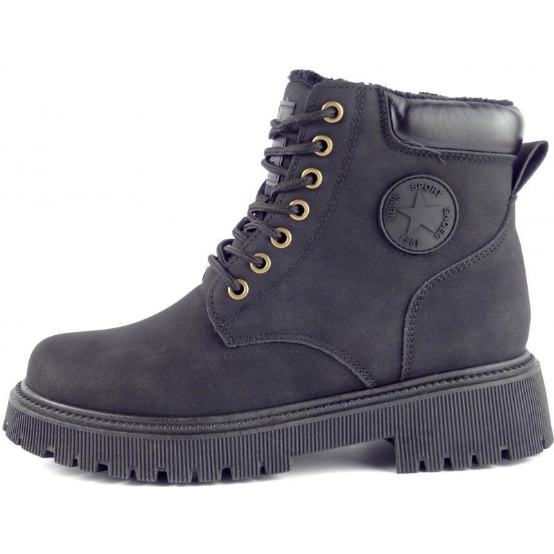 NEWS kotníková obuv 22BT35-5217 black 85293442