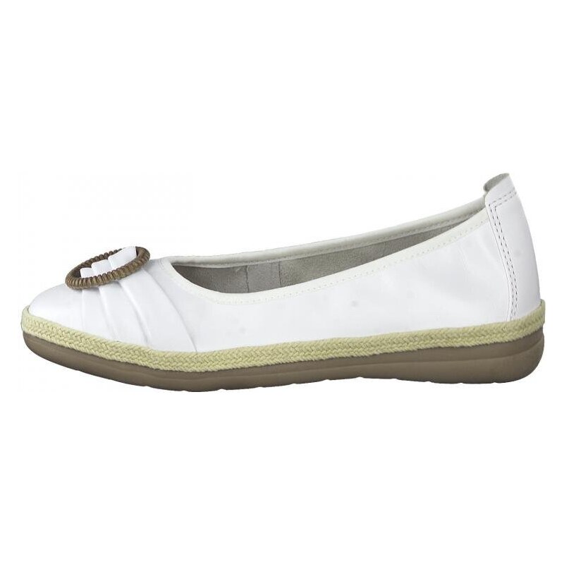 JANA baleríny 22101 108 white nappa 85293464