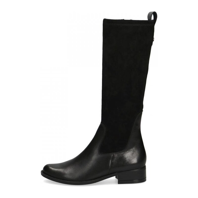 Caprice kozačky 25502 black comb 85293495