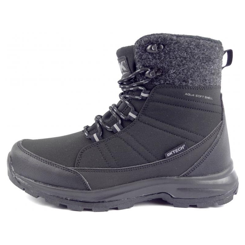 DK zateplená kotníková softshell obuv 2104 DK černá