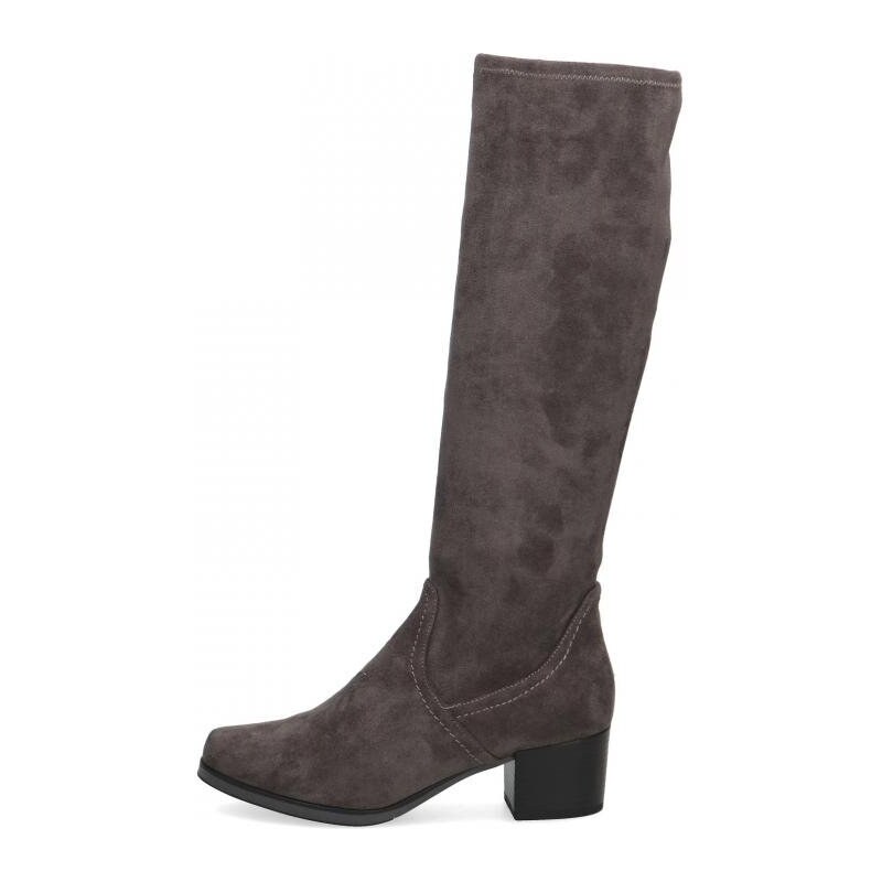 Caprice kozačky stretch 9-25506 dk grey stretch 85293784