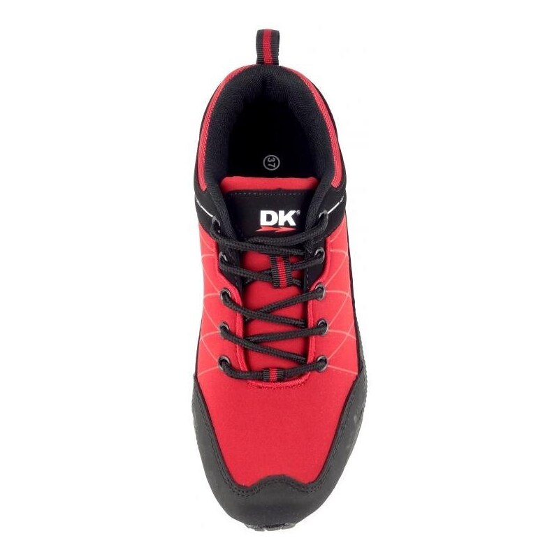 DK obuv softshell red 18108 D