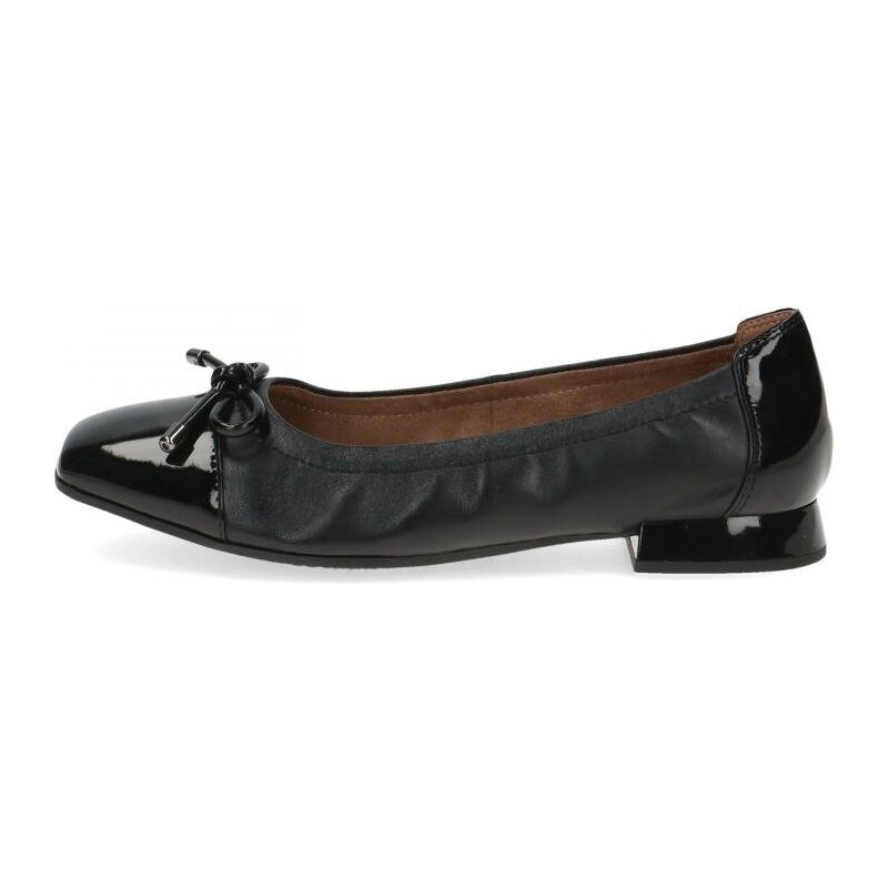 Caprice baleríny 22104 black comb