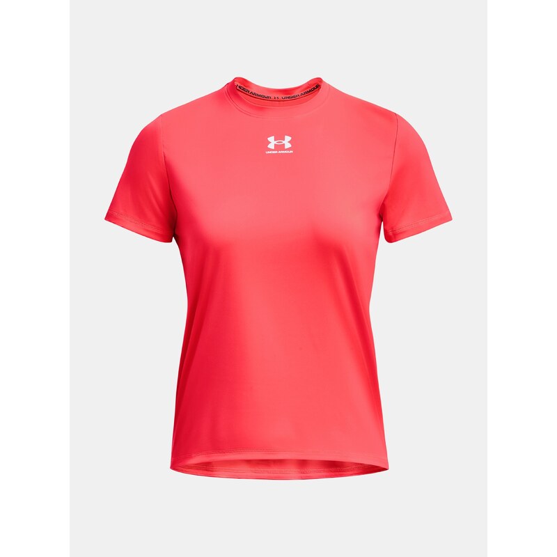 Červené dámské sportovní tričko Under Armour Train