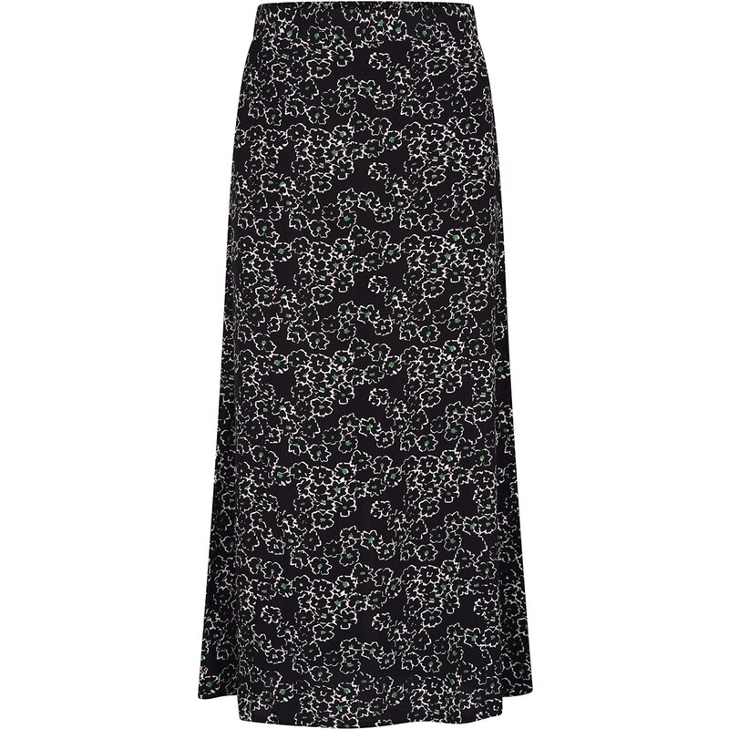 Zilch 32VCR50.089P Dámská sukně 001196 - Flower Black mix barev