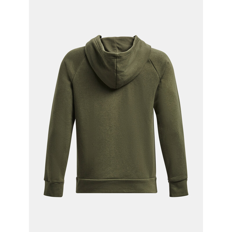 Under Armour Mikina UA Rival Fleece Hoodie-GRN - Kluci