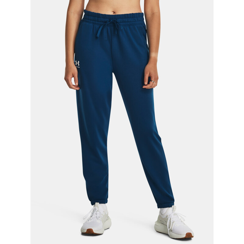 Under Armour Tepláky Rival Terry Jogger-BLU - Dámské