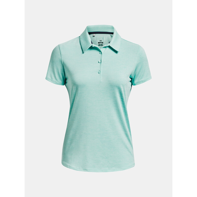 Under Armour Tričko UA Playoff SS Polo-BLU - Dámské