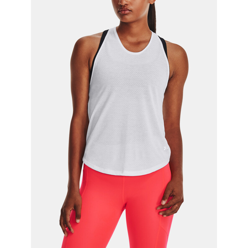 Under Armour Tílko UA Streaker Tank-WHT - Dámské