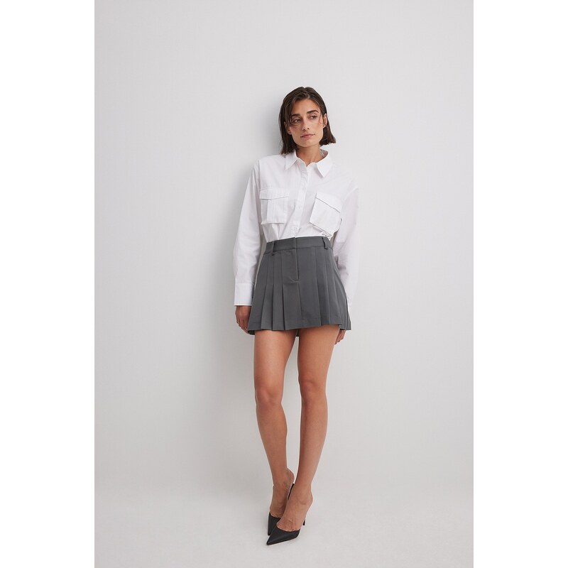 NA-KD Trend Pleated Mini Skirt