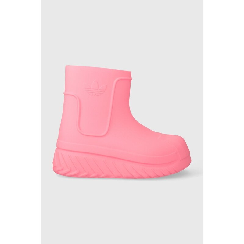 Holínky adidas Originals Adifom Superstar Boot dámské, růžová barva, IE4613