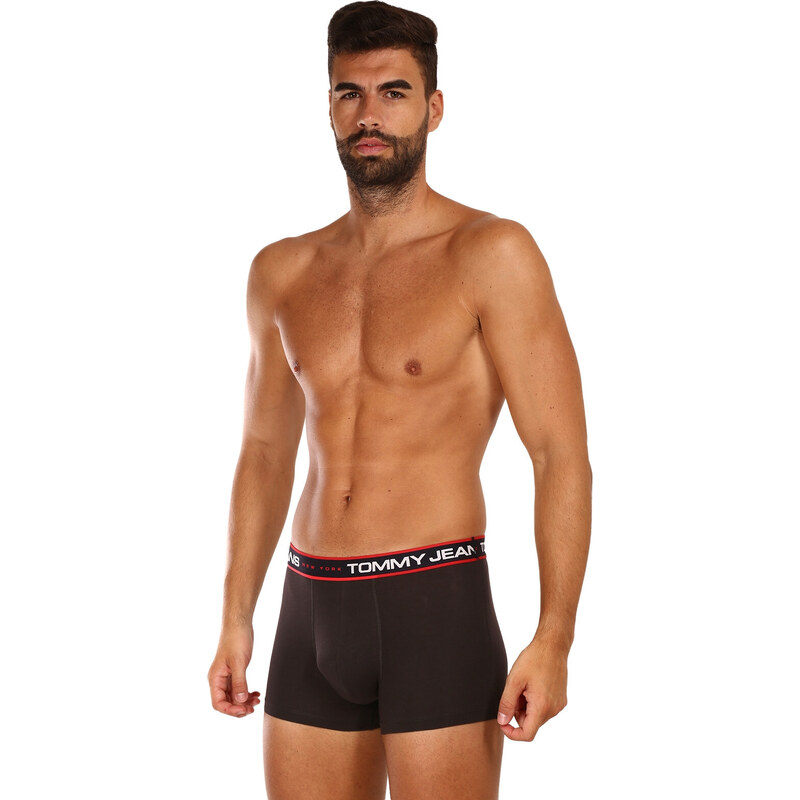 3PACK pánské boxerky Tommy Hilfiger černé (UM0UM02968 0R7)