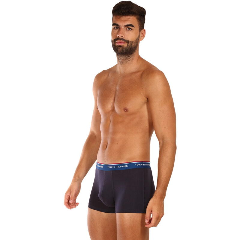 3PACK pánské boxerky Tommy Hilfiger tmavě modré (UM0UM01642 0VX)