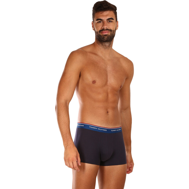 3PACK pánské boxerky Tommy Hilfiger tmavě modré (UM0UM01642 0VX)