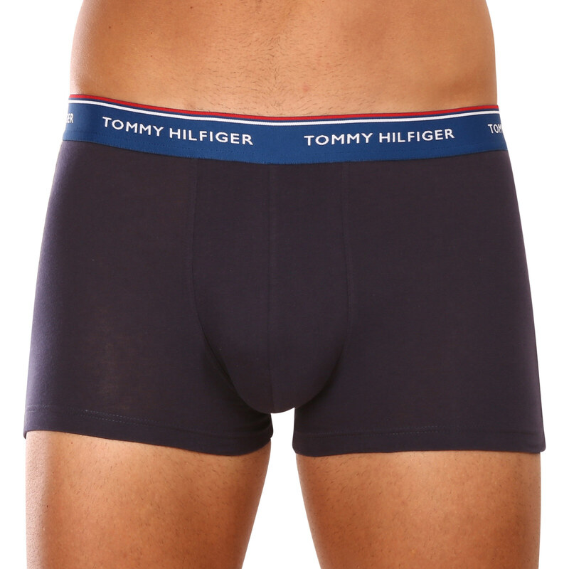 3PACK pánské boxerky Tommy Hilfiger tmavě modré (UM0UM01642 0VX)