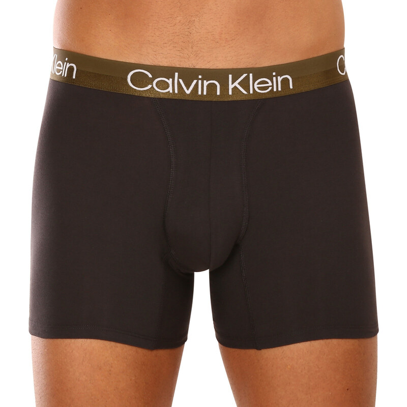 3PACK pánské boxerky Calvin Klein černé (NB2971A-GZ5)