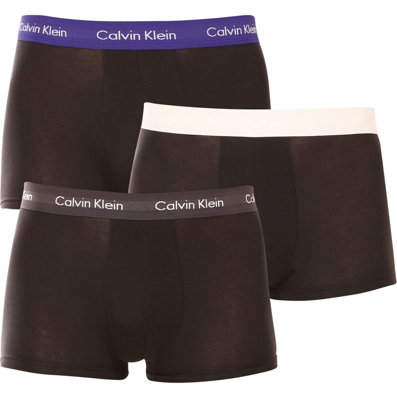 3PACK pánské boxerky Calvin Klein černé (U2664G-H4X)