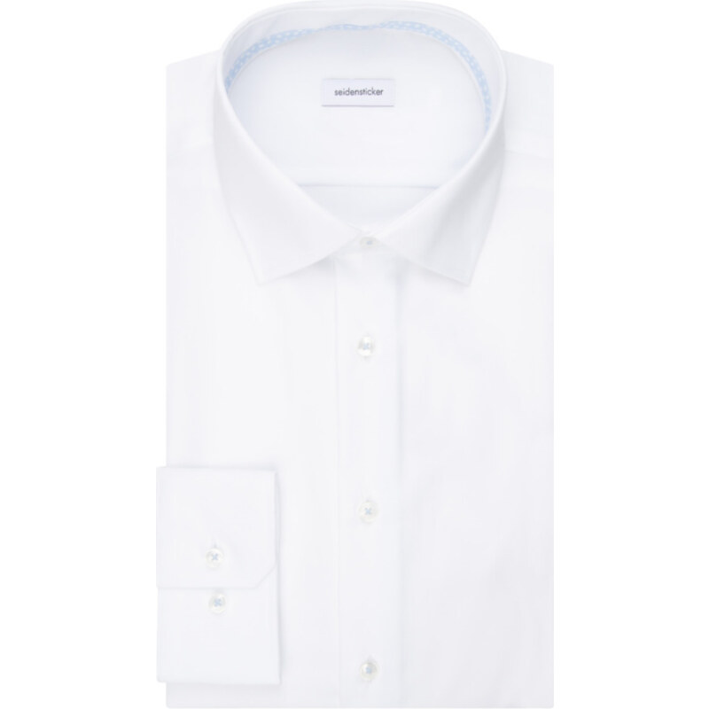 Pánská nežehlivá lehká košile v bílé barvě Seidensticker