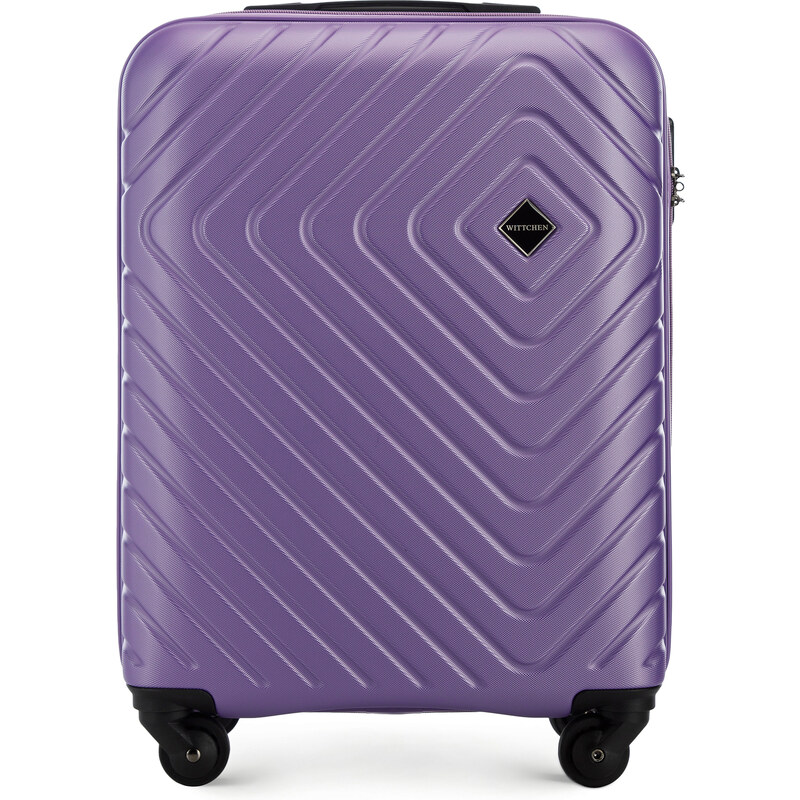 Kabinový kufr Wittchen, fialová, ABS