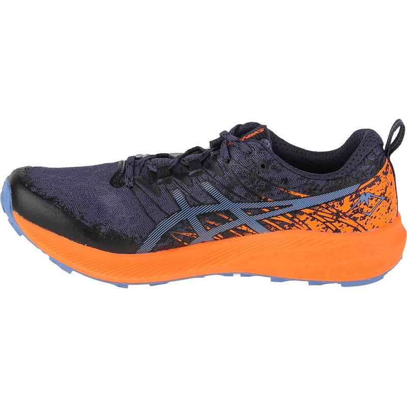 FIALOVO-ORANŽOVÉ SPORTOVNÍ TENISKY ASICS FUJI LITE 2 Barevná