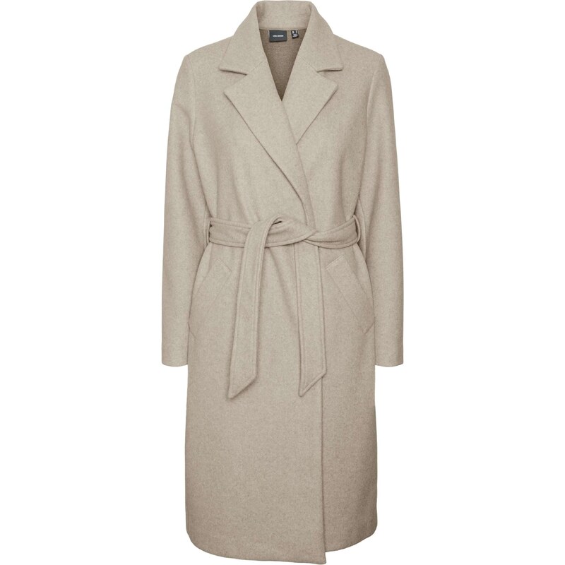 VERO MODA Přechodný kabát VMFortuneaya tmavě béžová 103932568