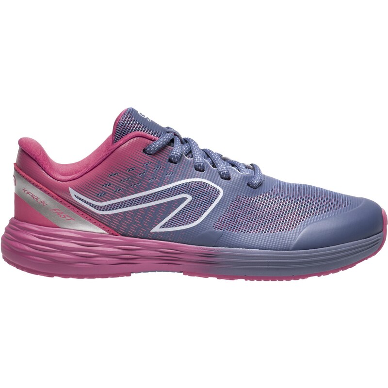 KIPRUN Dětské boty na atletiku Kiprun Fast růžovo-modré