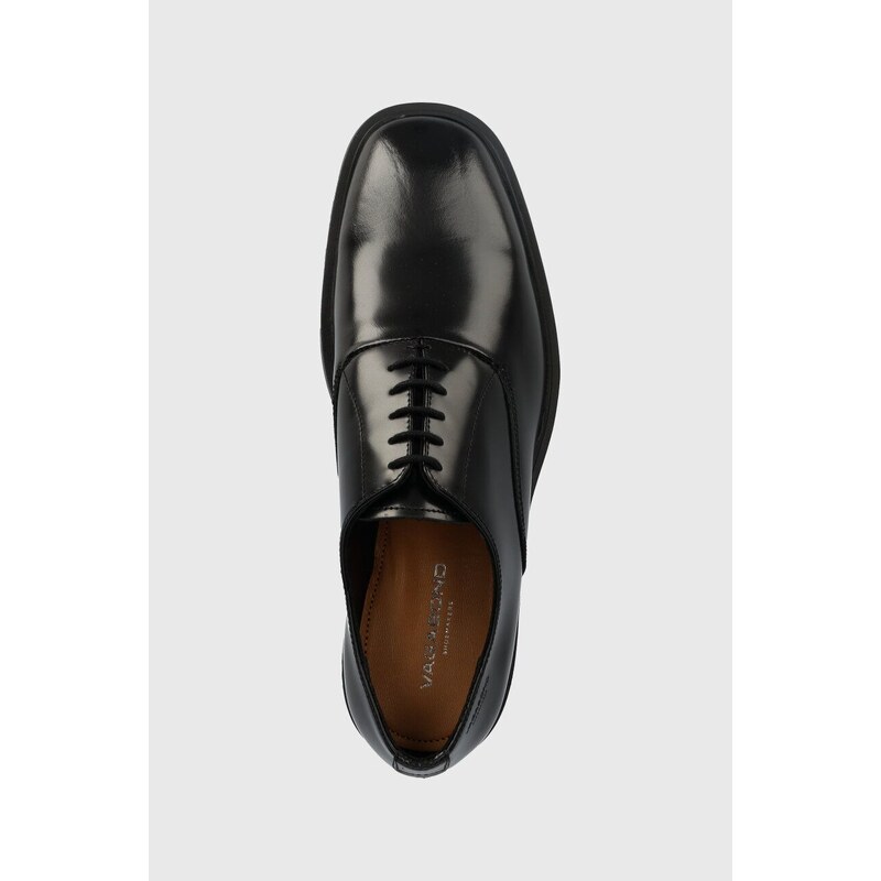 Kožené polobotky Vagabond Shoemakers ANDREW pánské, černá barva, 5668.104.20