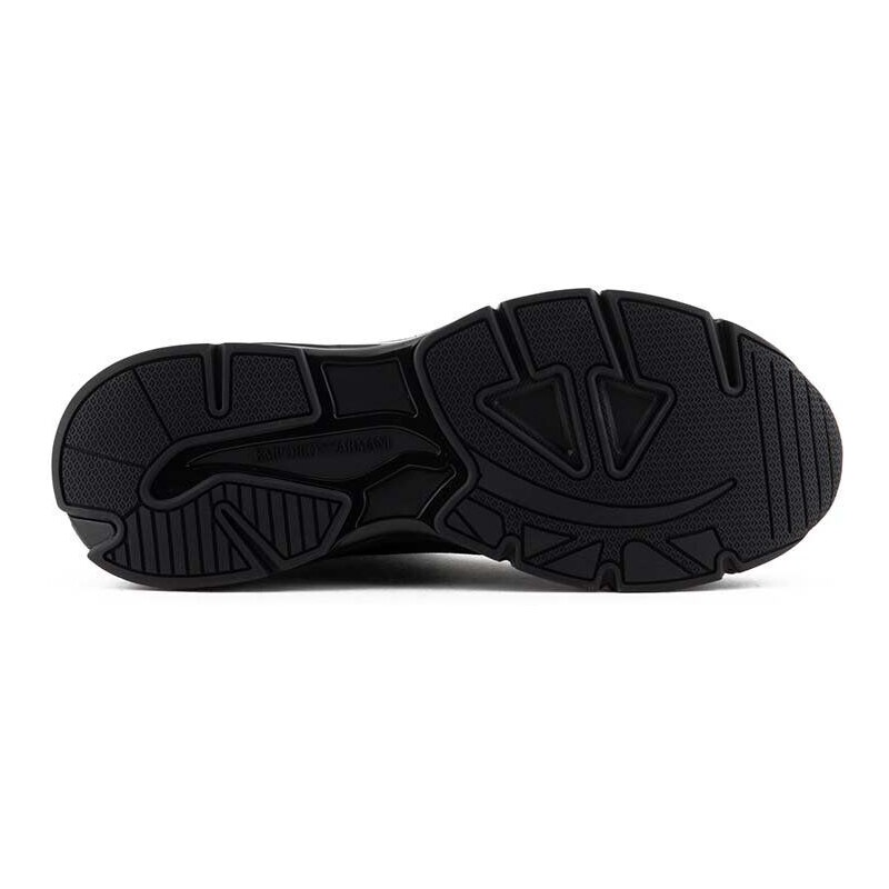 Kotníkové boty Emporio Armani pánské, černá barva, X4Z124 XN947 A083