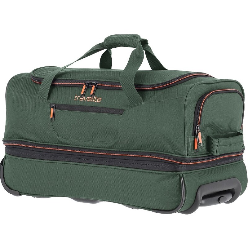 Travelite Basics Wheeled duffleDark green