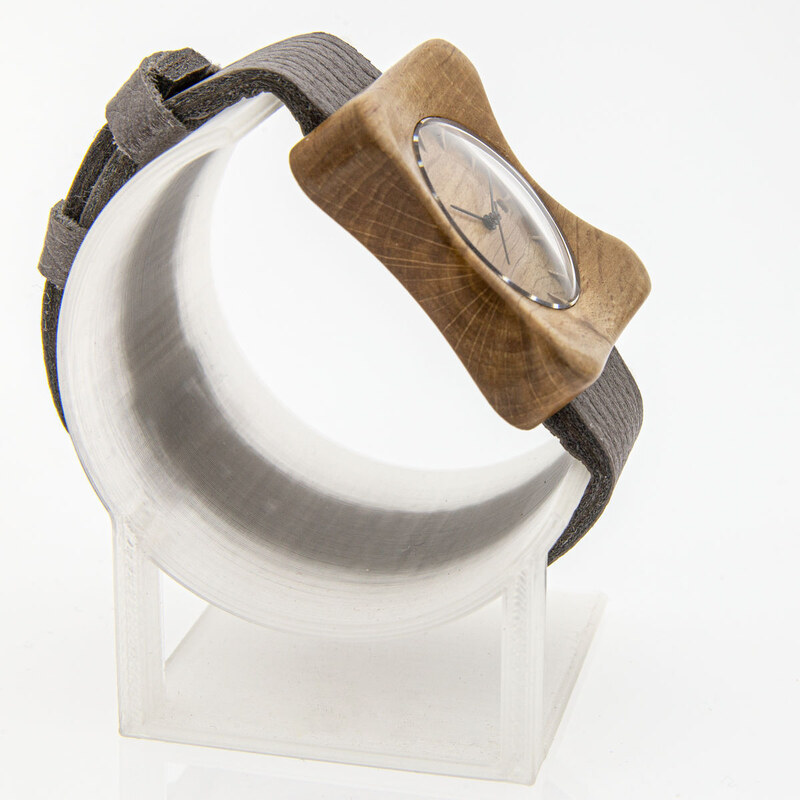 Katyba Dřevěné hodinky Edison Buk - V.Č.: 00338