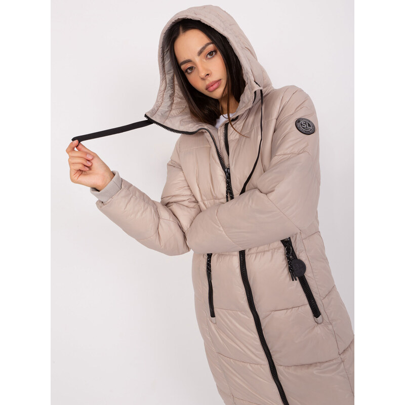 Sublevel Coat-D50048X44518B3-beige
