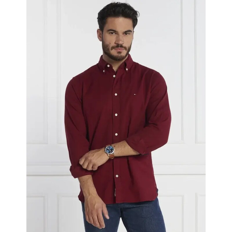 Tommy Hilfiger Košile FLEX BRUSHED TWILL RF SHIRT | Regular Fit