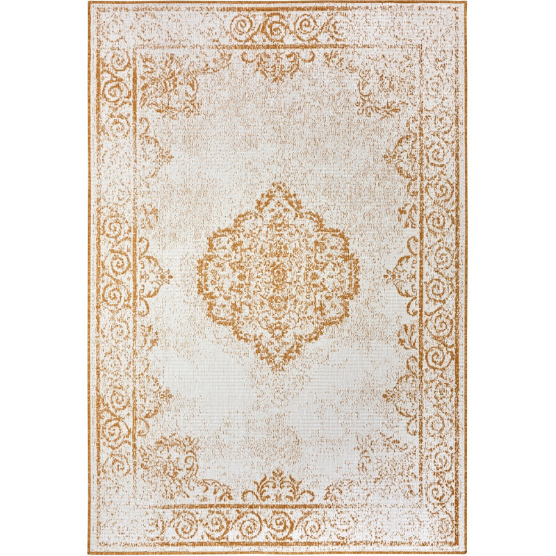 NORTHRUGS - Hanse Home koberce Kusový koberec Twin Supreme 105788 Cebu Ochre – na ven i na doma - 80x150 cm