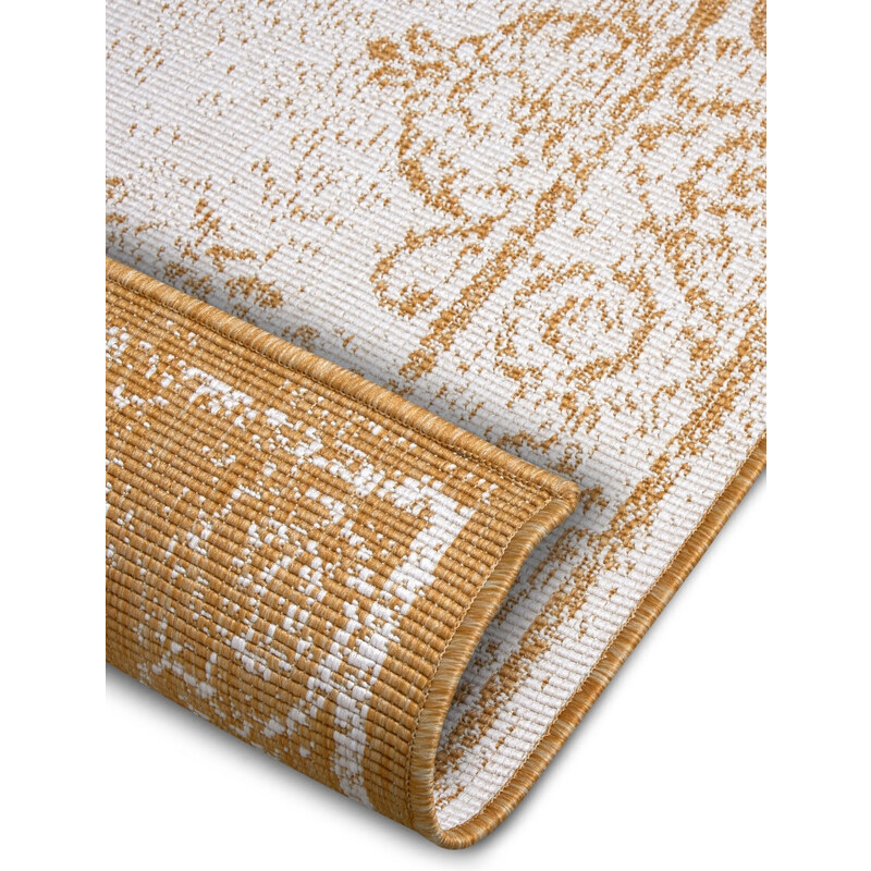 NORTHRUGS - Hanse Home koberce Kusový koberec Twin Supreme 105788 Cebu Ochre – na ven i na doma - 80x150 cm