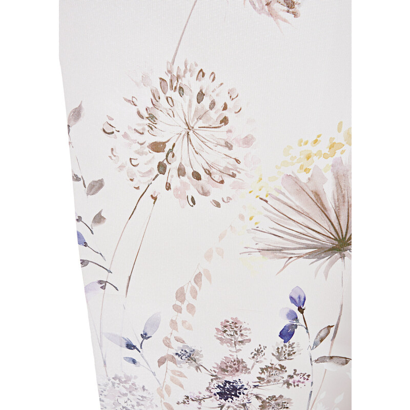 bonprix Japonská stěna s květinovým potiskem (1 ks v balení) Béžová