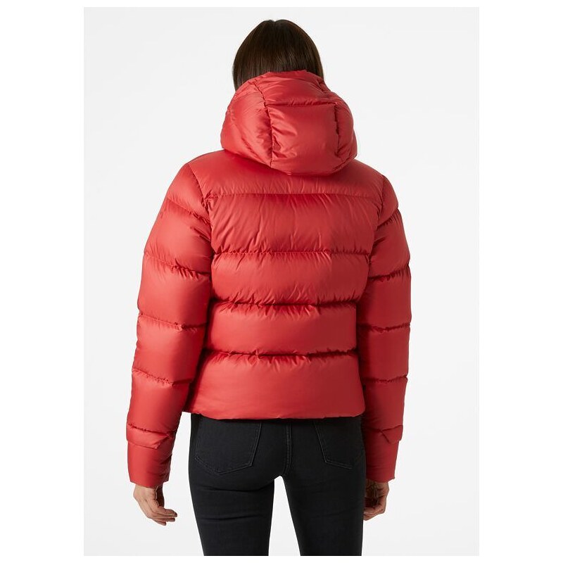 Dámská zimní bunda HELLY HANSEN W ESSENCE DOWN JACKET 101 POPPY RED