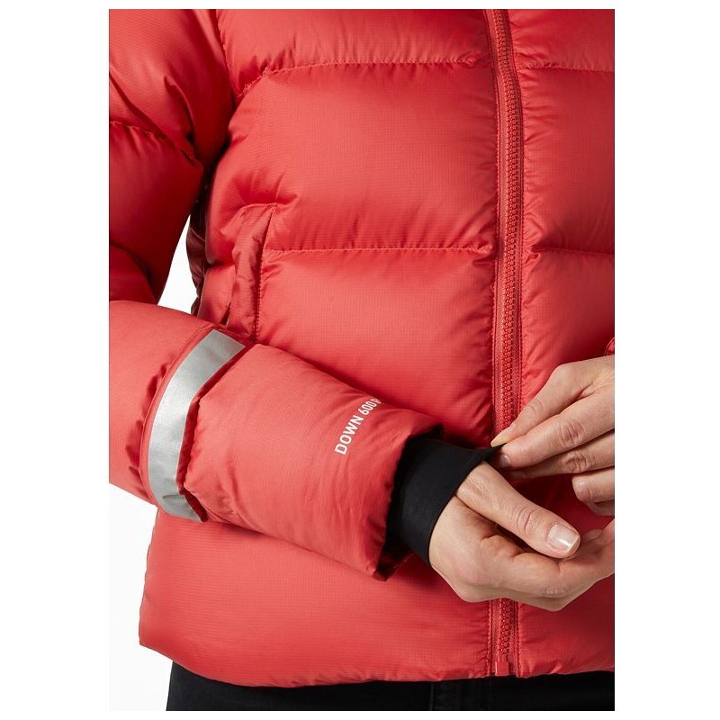 Dámská zimní bunda HELLY HANSEN W ESSENCE DOWN JACKET 101 POPPY RED