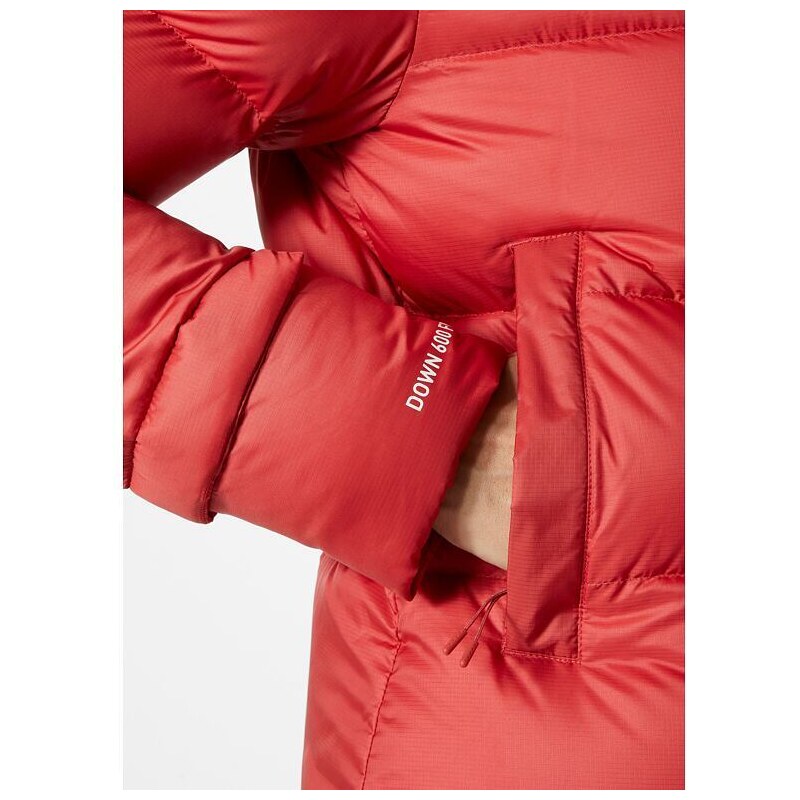 Dámská zimní bunda HELLY HANSEN W ESSENCE DOWN JACKET 101 POPPY RED