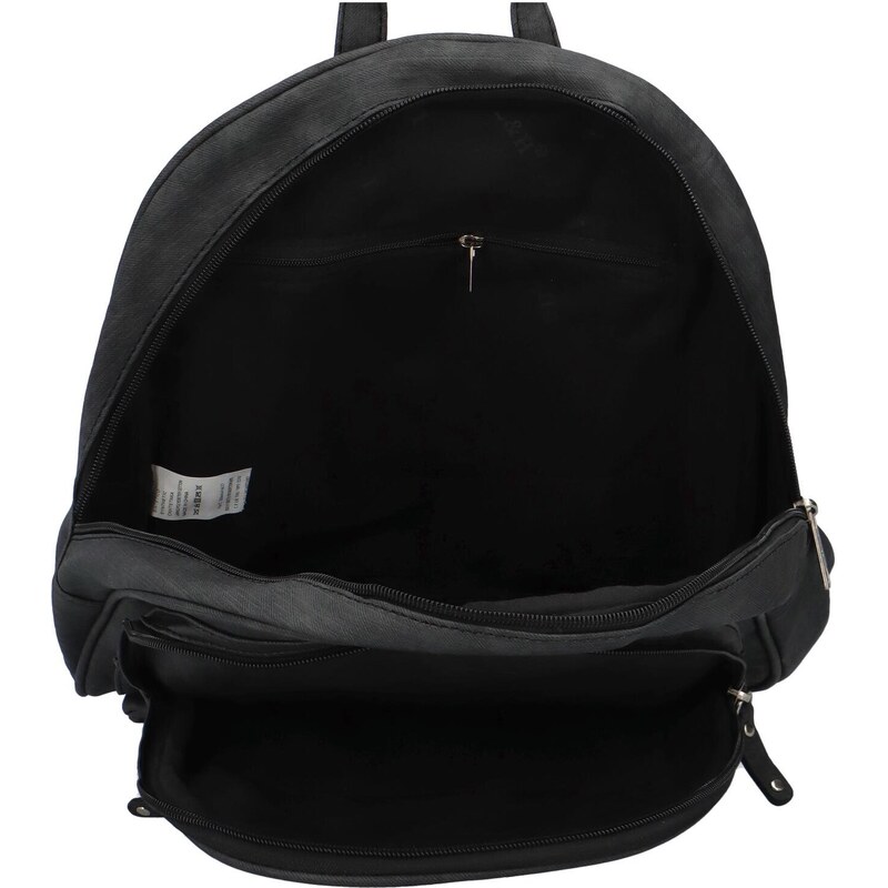 L&H Jednoduchý městský batoh Tesop, černá