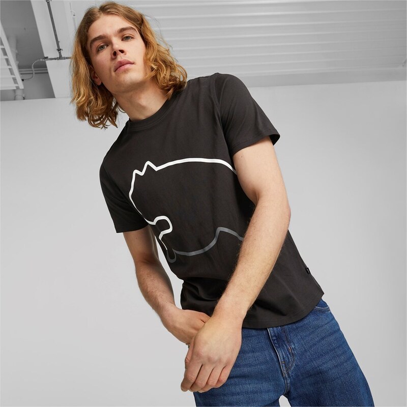 Puma GRAPHICS Big Cat Tee black