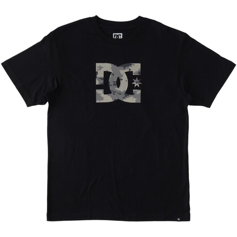 Dc shoes pánské tričko DC Star Fill Black/Cloud Cover | Černá